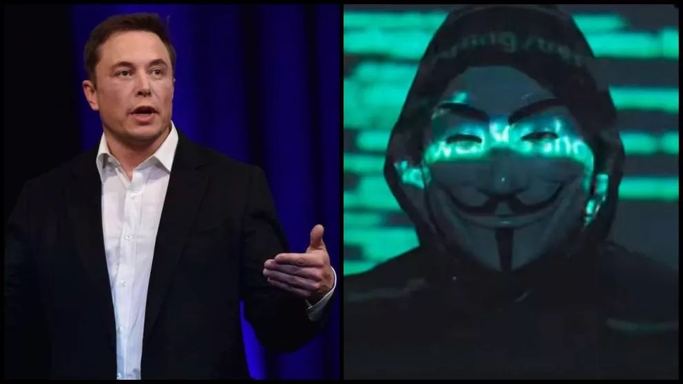 Il messaggio di Anonymous ad Elon Musk sulle criptovalute